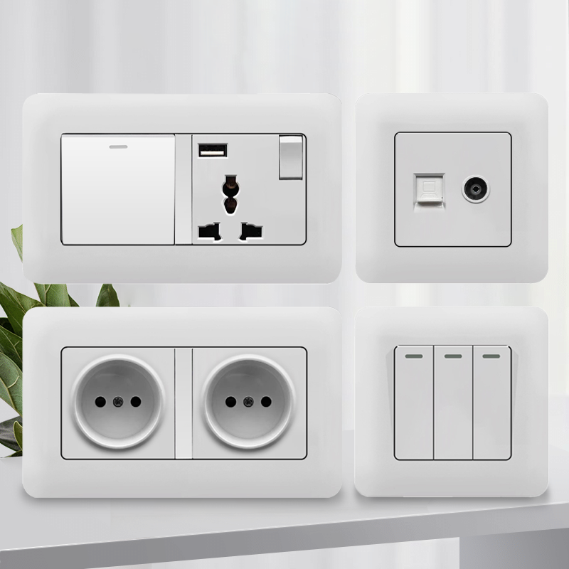 EU Russian White Wall Switch O - огляд і ціна Home Improvement Outlet