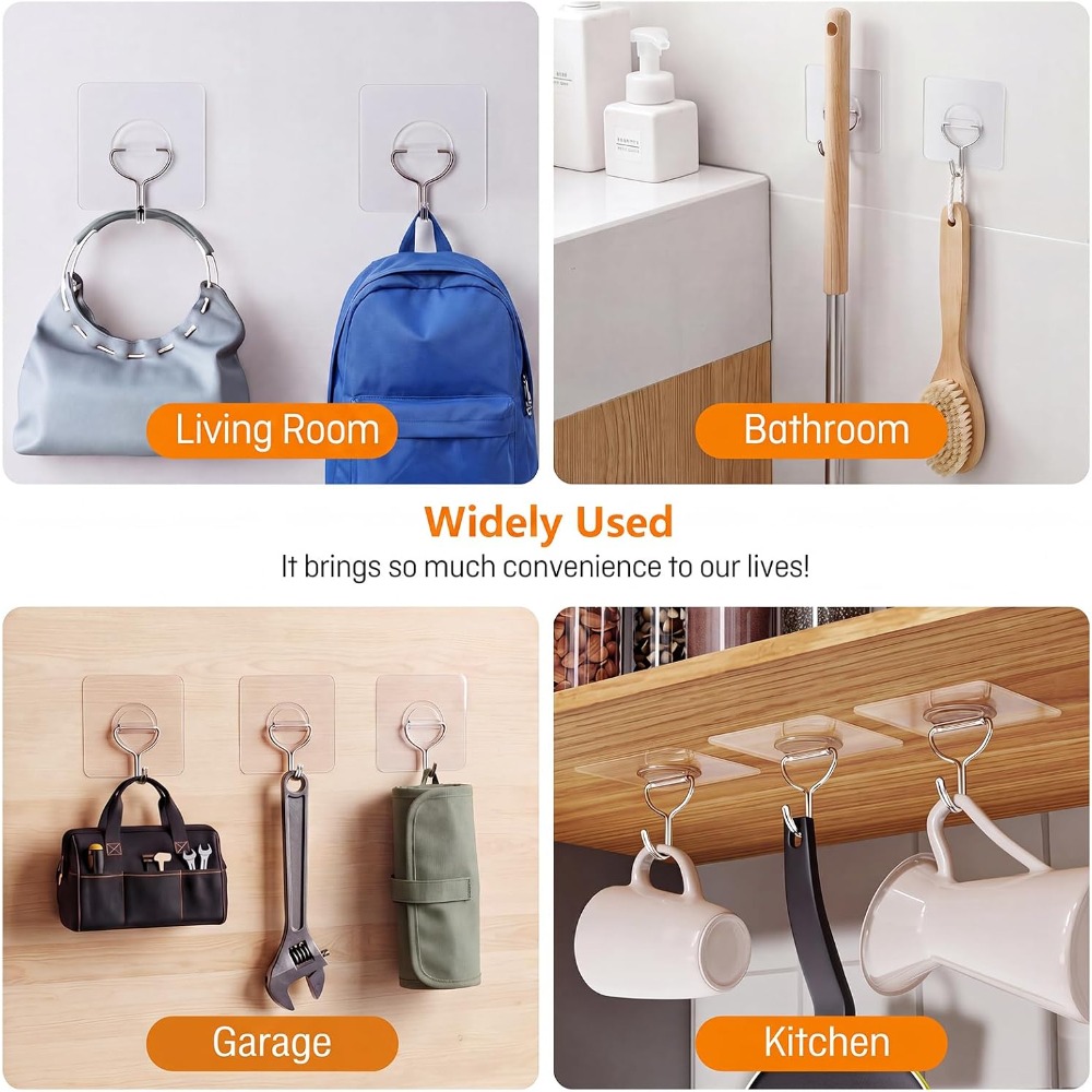Heavy Duty Adhesive Wall Hooks - огляд і ціна Home Improvement Usa