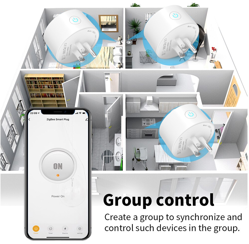 Tuya WiFi Or Zigbee Smart Sock - огляд і ціна Home Improvement Outlet